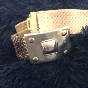 Vintage Harwill Ny Belt- gold